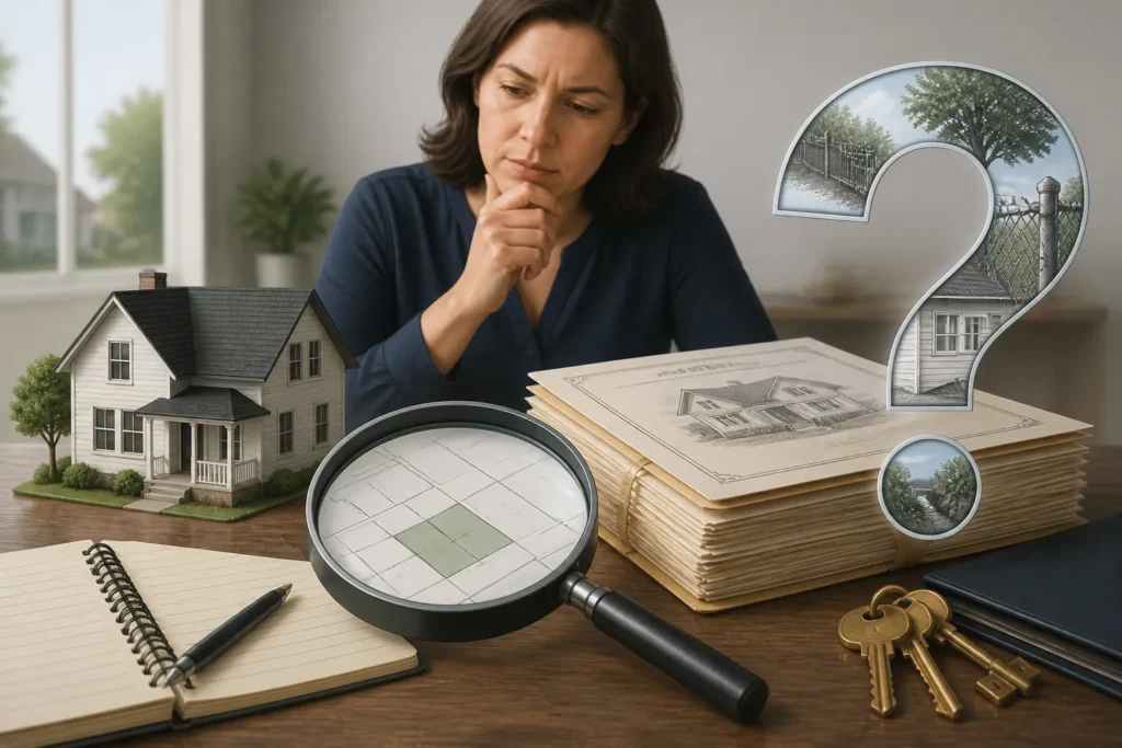 Editorial illustration for Property Deeds and Title Searches: The Owner Questions That Prevent Costly Surprises